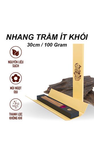 Nhang trầm hương tư nhiên không hóa chất mùi hương dịu nhẹ